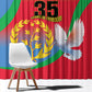 Eritrea 35th Anniversary Window Curtain May 24 1991-2026 Proud To Be Eritrean