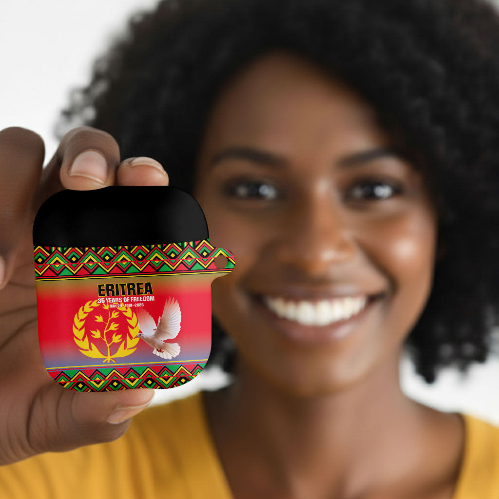 Eritrea 35 Years Of Independence AirPods Case 1991-2026 Freedom Legacy Pride
