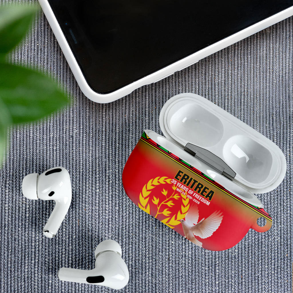 Eritrea 35 Years Of Independence AirPods Case 1991-2026 Freedom Legacy Pride