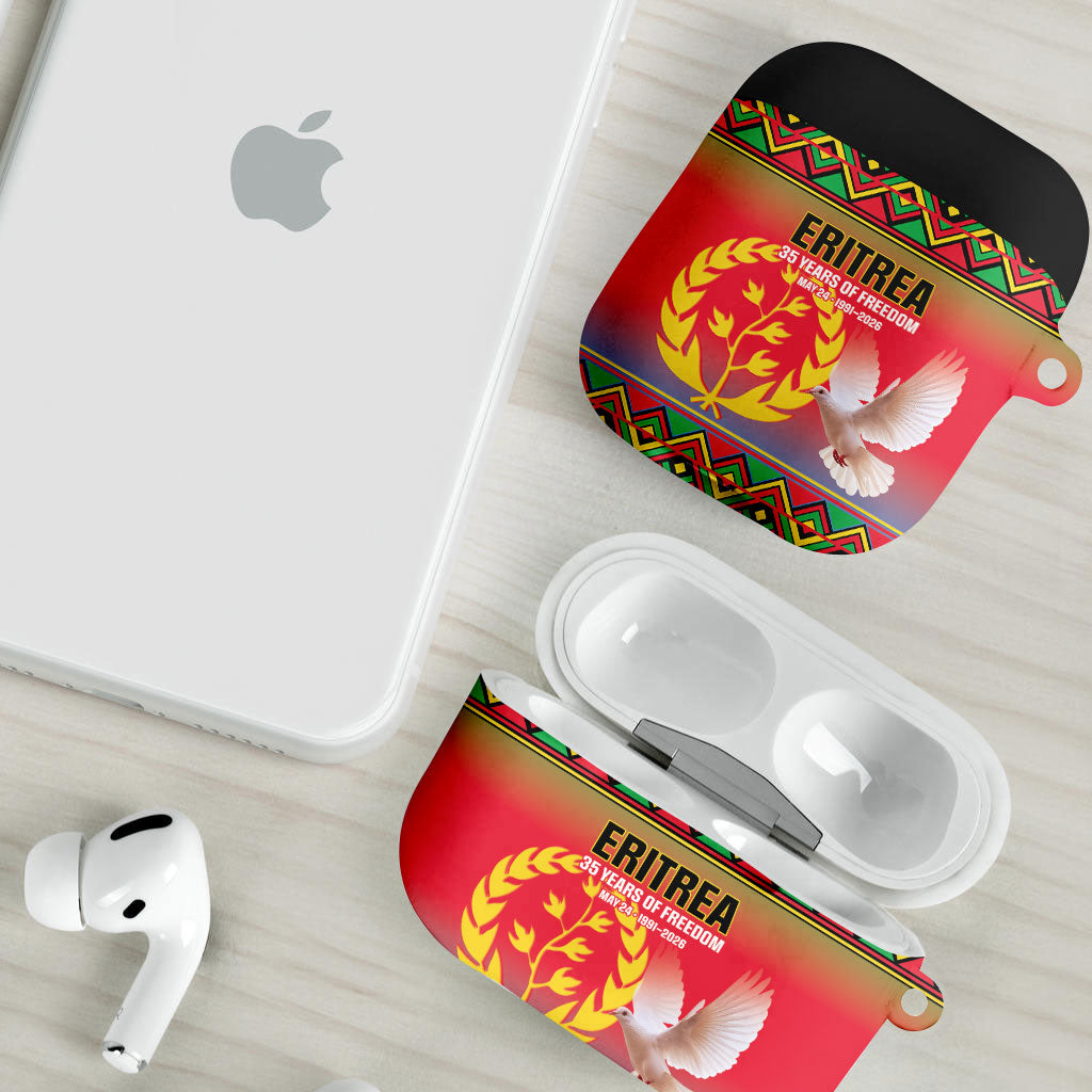 Eritrea 35 Years Of Independence AirPods Case 1991-2026 Freedom Legacy Pride