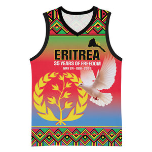 Eritrea 35 Years Of Independence Basketball Jersey 1991-2026 Freedom Legacy Pride