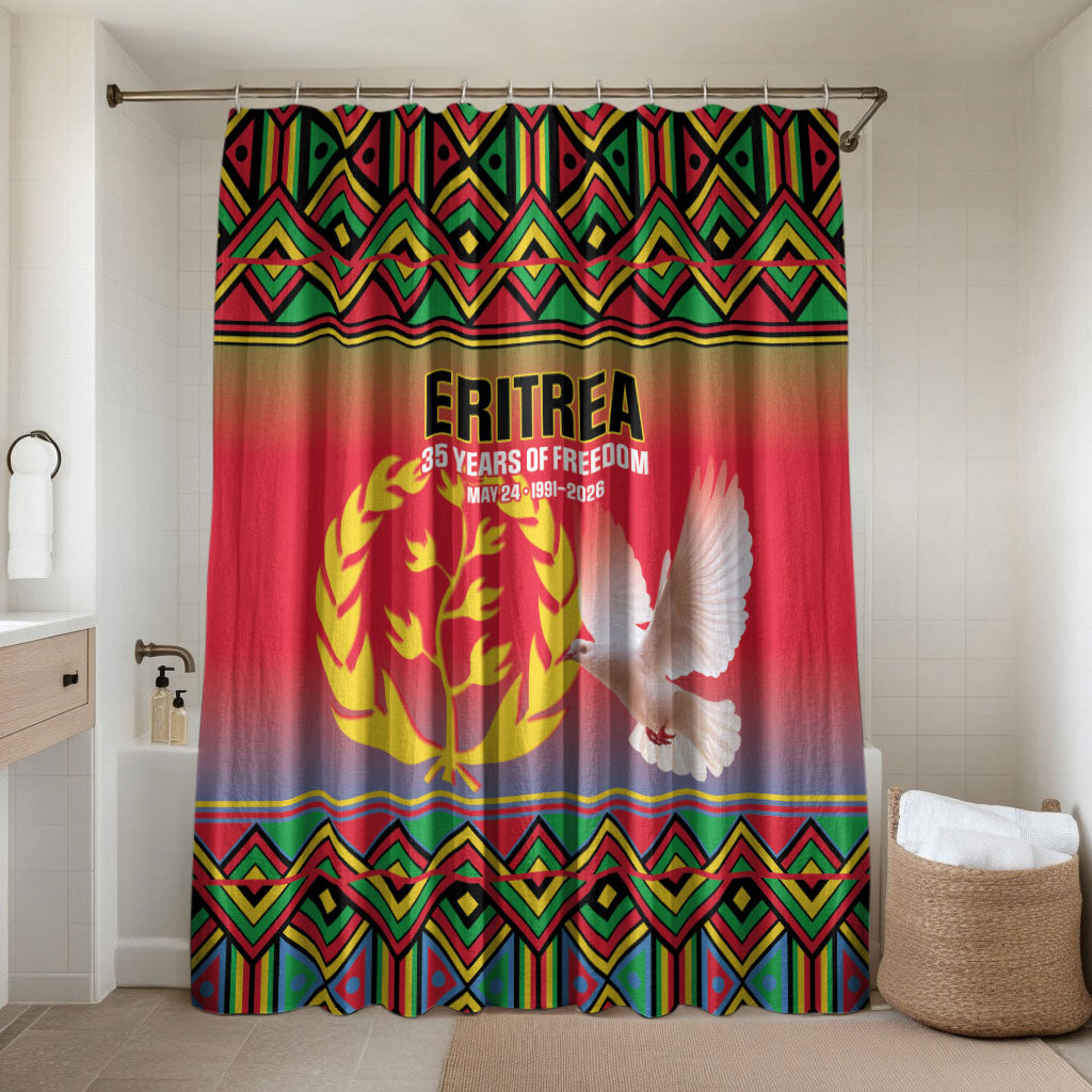 Eritrea 35 Years Of Independence Bathroom Set 1991-2026 Freedom Legacy Pride