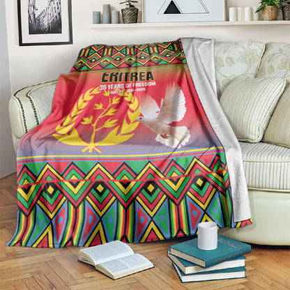 Eritrea 35 Years Of Independence Blanket 1991-2026 Freedom Legacy Pride