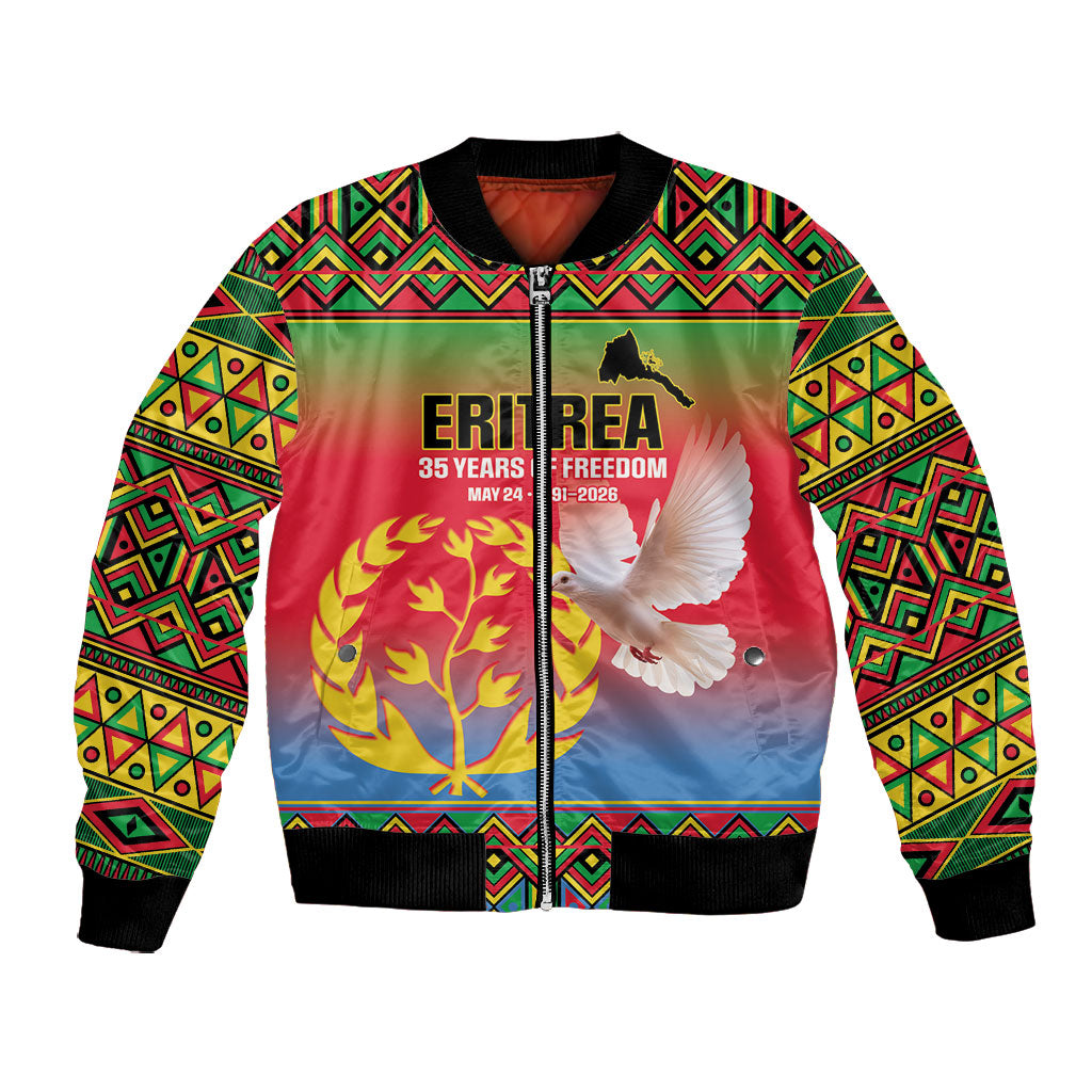 Eritrea 35 Years Of Independence Bomber Jacket 1991-2026 Freedom Legacy Pride