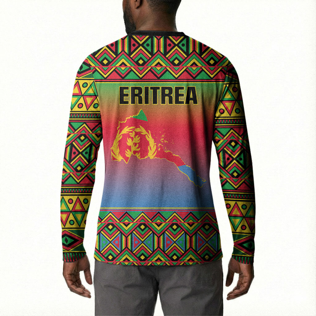 Eritrea 35 Years Of Independence Button Sweatshirt 1991-2026 Freedom Legacy Pride