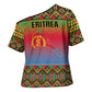 Eritrea 35 Years Of Independence Cross Shoulder Shirt 1991-2026 Freedom Legacy Pride