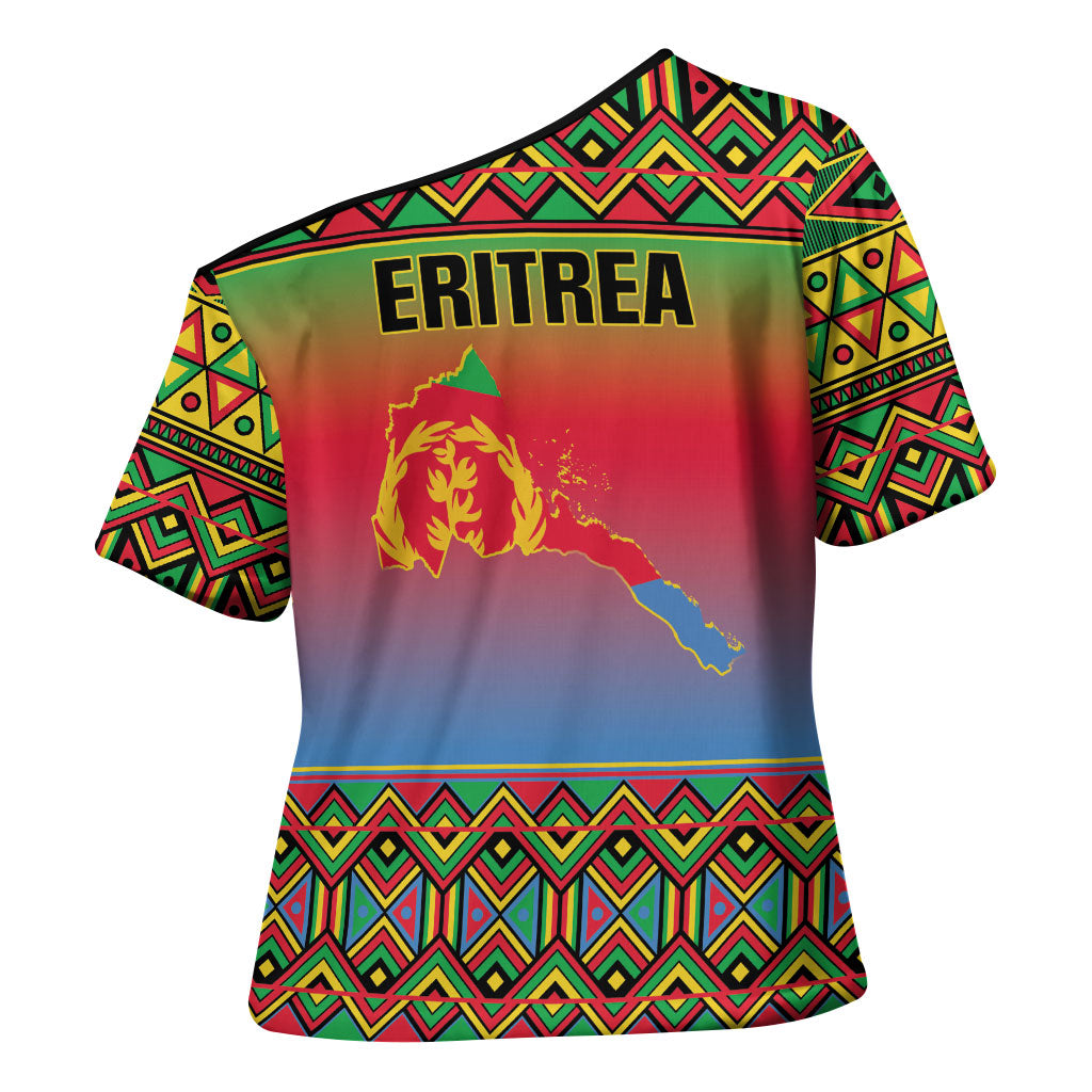 Eritrea 35 Years Of Independence Cross Shoulder Shirt 1991-2026 Freedom Legacy Pride