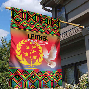 Eritrea 35 Years Of Independence Garden Flag 1991-2026 Freedom Legacy Pride