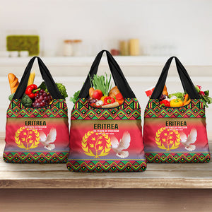 Eritrea 35 Years Of Independence Grocery Bag 1991-2026 Freedom Legacy Pride