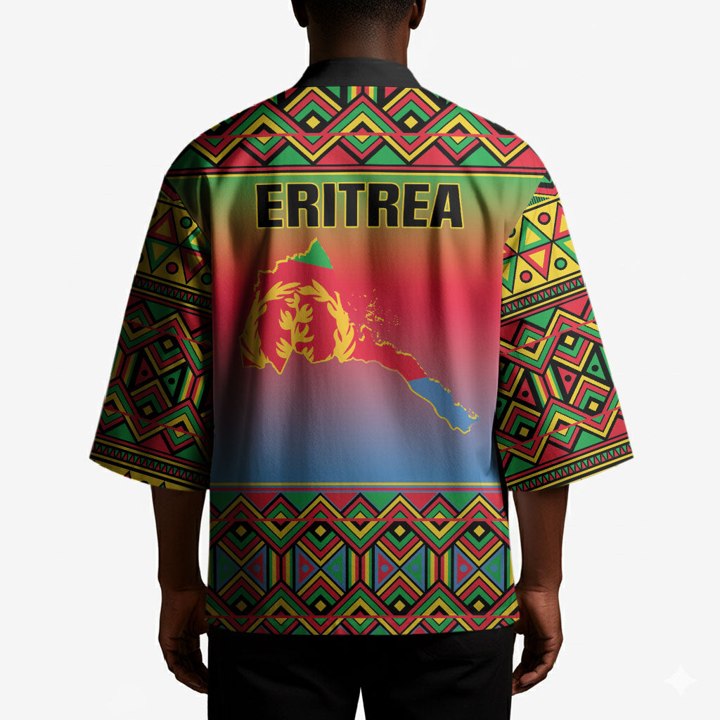 Eritrea 35 Years Of Independence Kimono 1991-2026 Freedom Legacy Pride