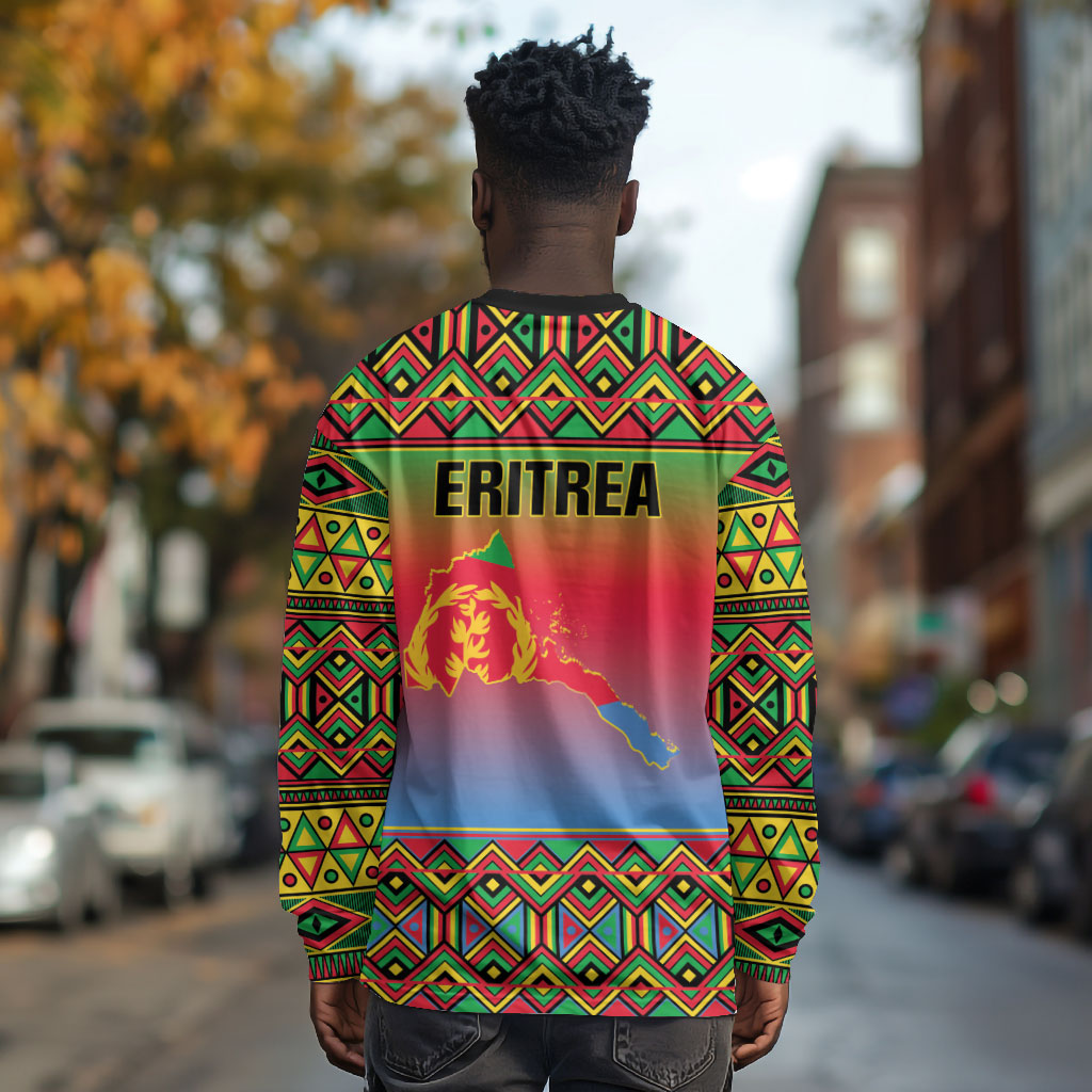 Eritrea 35 Years Of Independence Long Sleeve Shirt 1991-2026 Freedom Legacy Pride