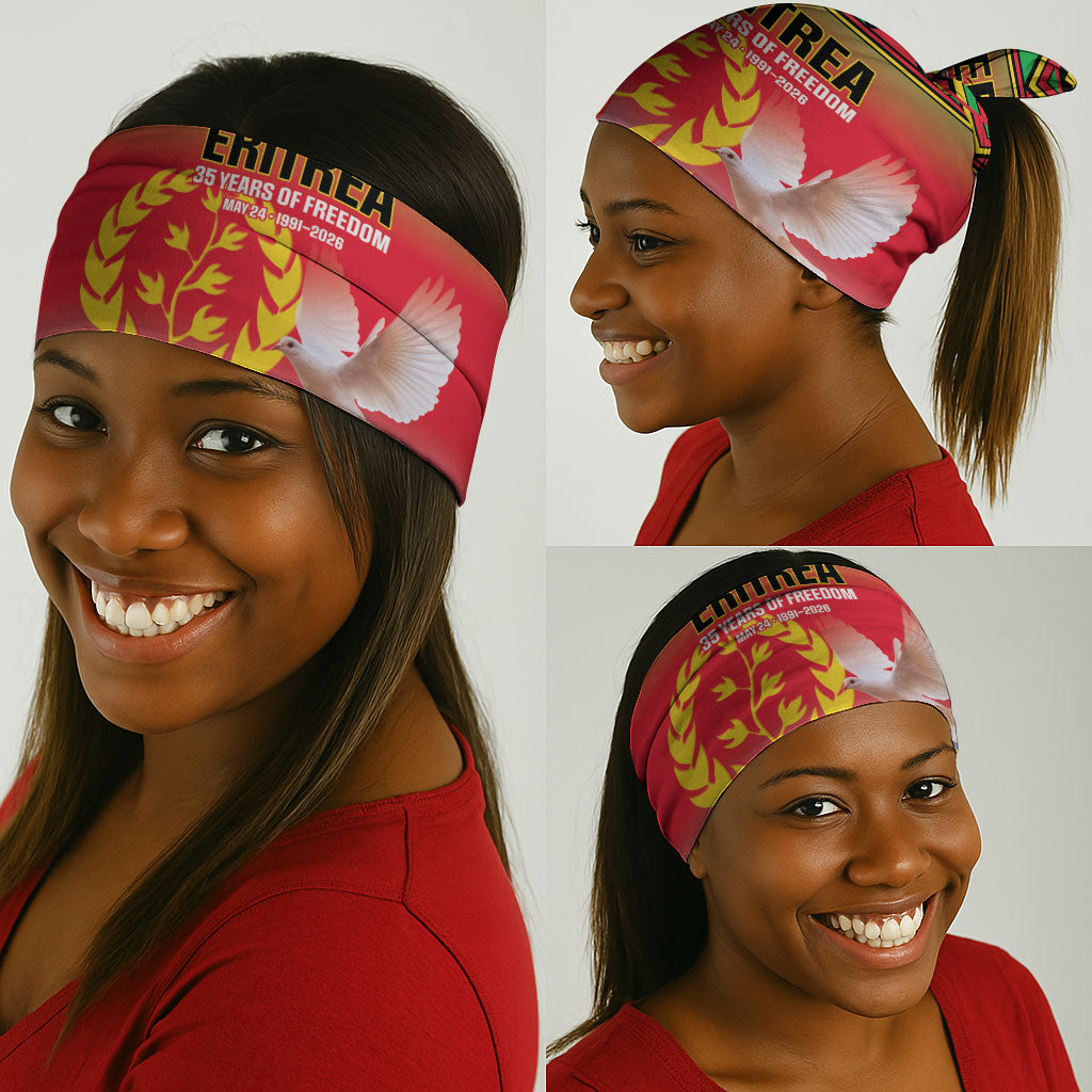 Eritrea 35 Years Of Independence Neck Gaiter 1991-2026 Freedom Legacy Pride