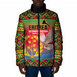 Eritrea 35 Years Of Independence Padded Jacket 1991-2026 Freedom Legacy Pride