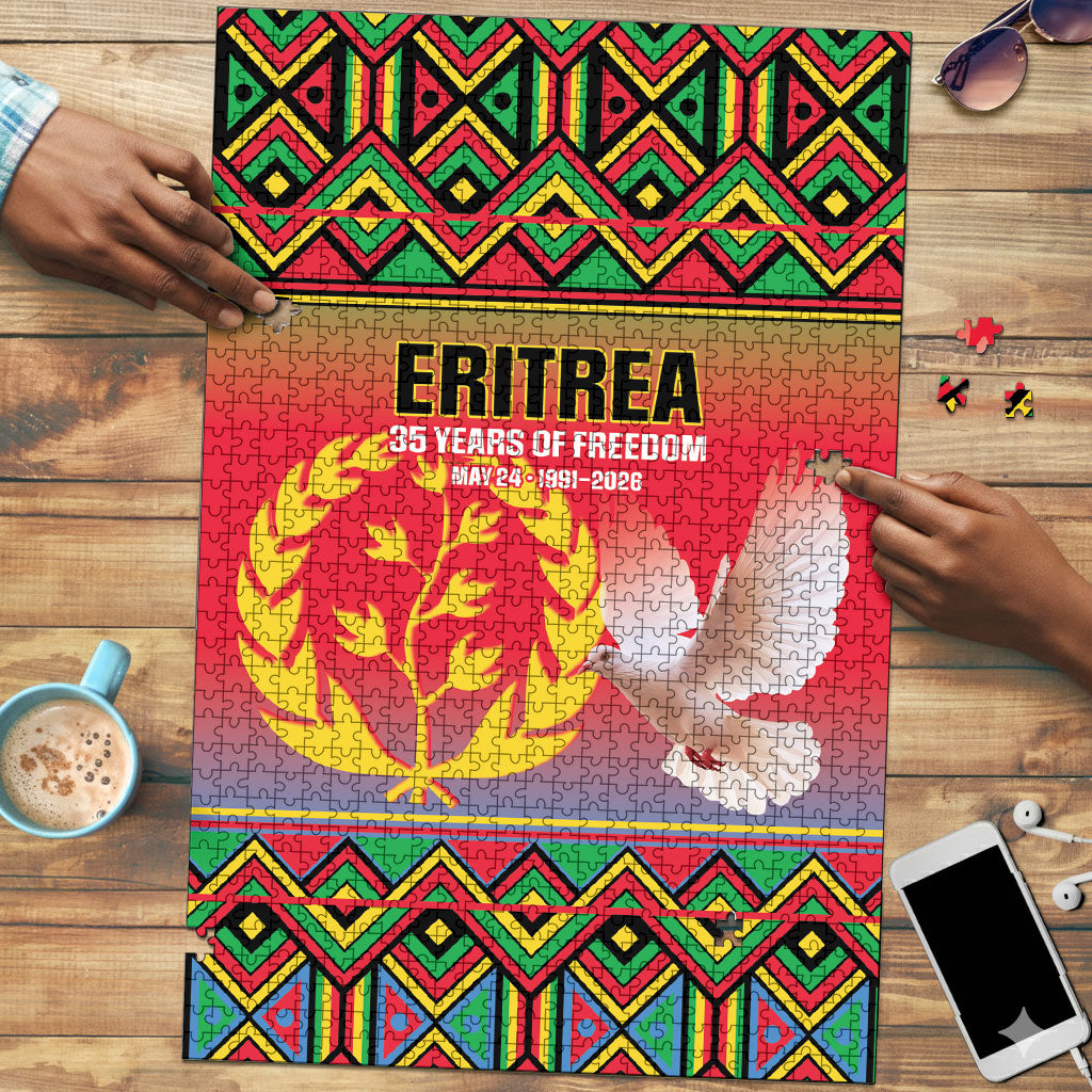 Eritrea 35 Years Of Independence Puzzle 1991-2026 Freedom Legacy Pride