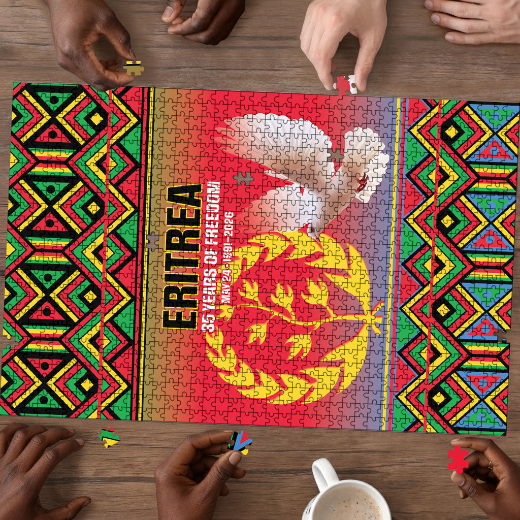 Eritrea 35 Years Of Independence Puzzle 1991-2026 Freedom Legacy Pride