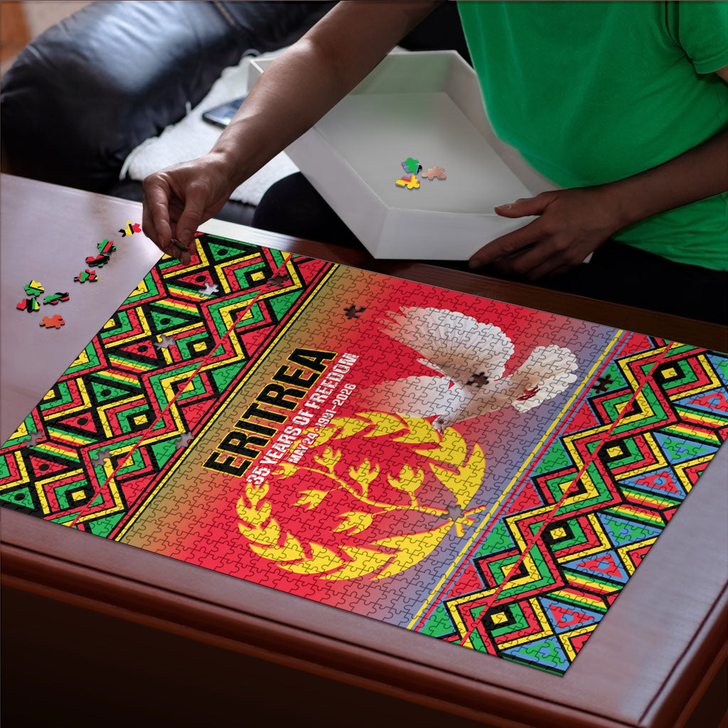 Eritrea 35 Years Of Independence Puzzle 1991-2026 Freedom Legacy Pride