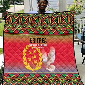 Eritrea 35 Years Of Independence Quilt 1991-2026 Freedom Legacy Pride