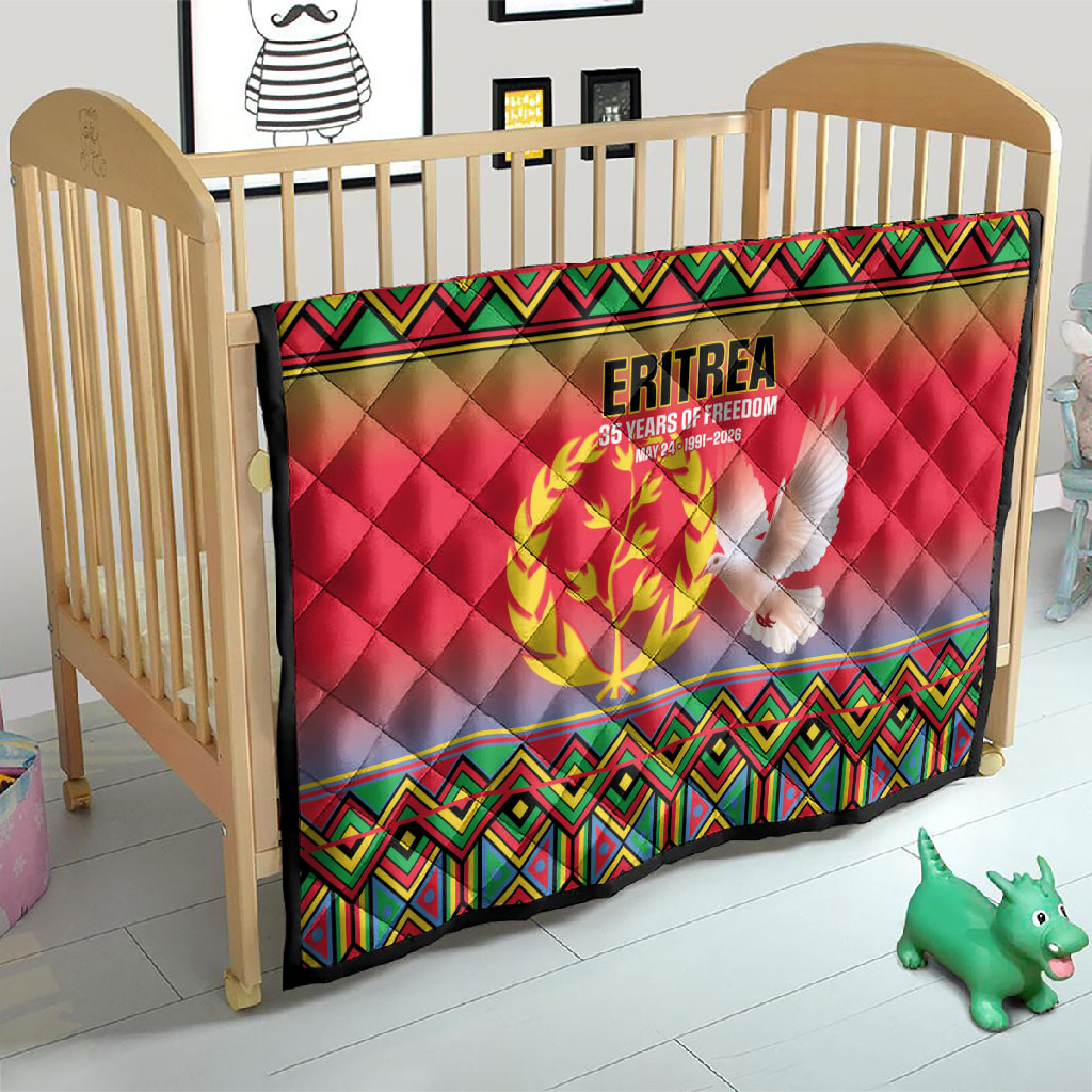 Eritrea 35 Years Of Independence Quilt 1991-2026 Freedom Legacy Pride