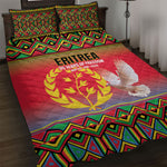 Eritrea 35 Years Of Independence Quilt Bed Set 1991-2026 Freedom Legacy Pride