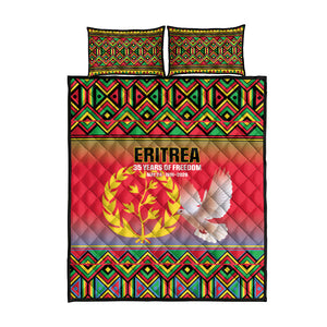 Eritrea 35 Years Of Independence Quilt Bed Set 1991-2026 Freedom Legacy Pride