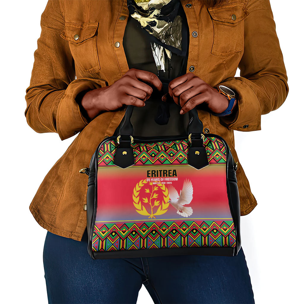 Eritrea 35 Years Of Independence Shoulder Handbag 1991-2026 Freedom Legacy Pride