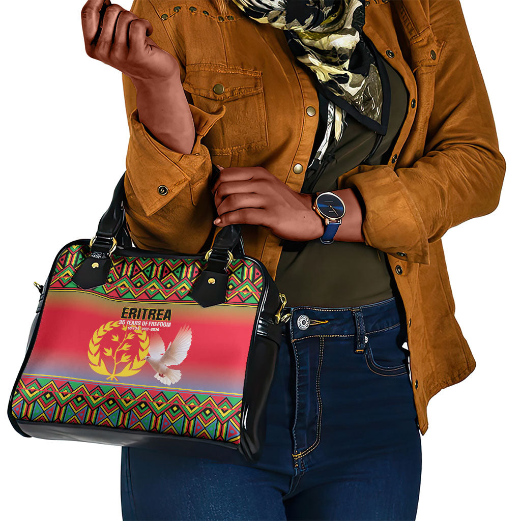 Eritrea 35 Years Of Independence Shoulder Handbag 1991-2026 Freedom Legacy Pride