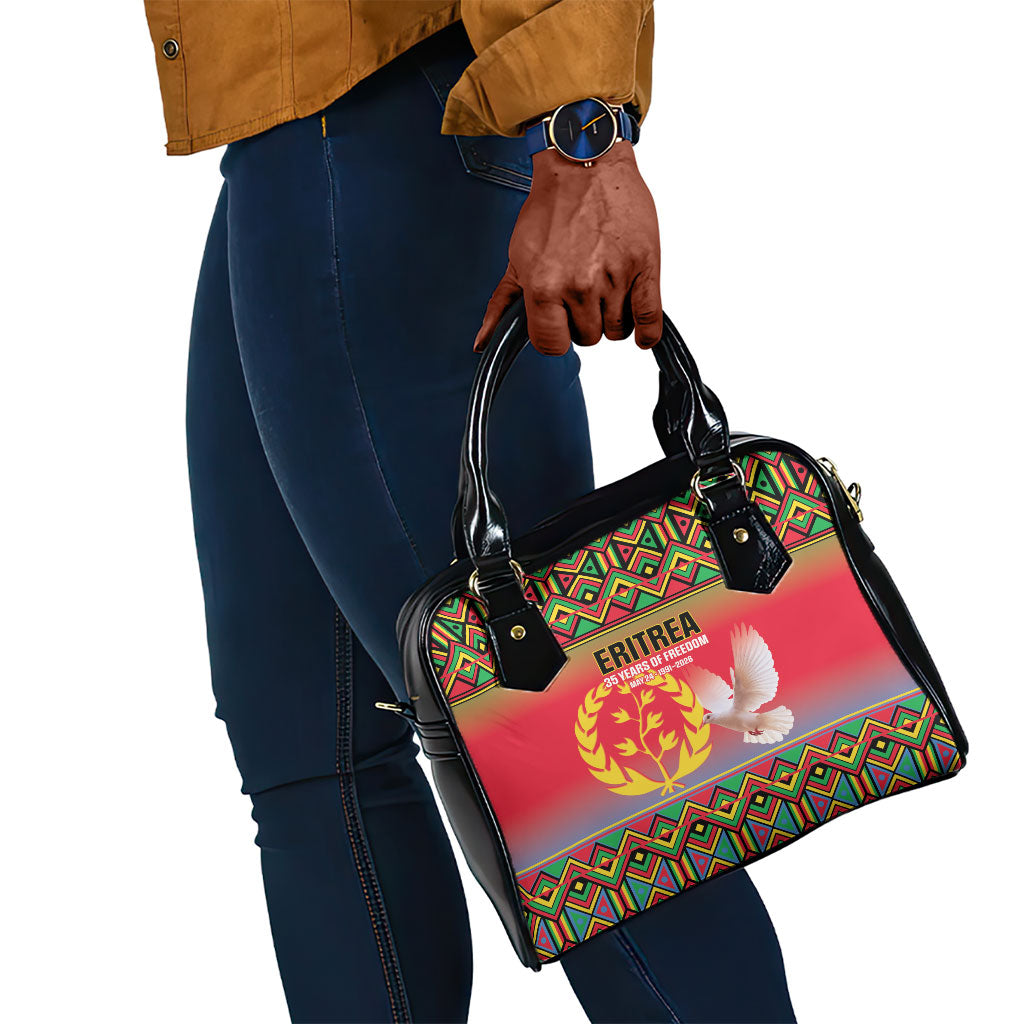 Eritrea 35 Years Of Independence Shoulder Handbag 1991-2026 Freedom Legacy Pride
