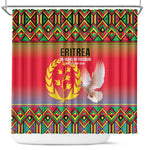Eritrea 35 Years Of Independence Shower Curtain 1991-2026 Freedom Legacy Pride