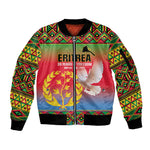 Eritrea 35 Years Of Independence Sleeve Zip Bomber Jacket 1991-2026 Freedom Legacy Pride