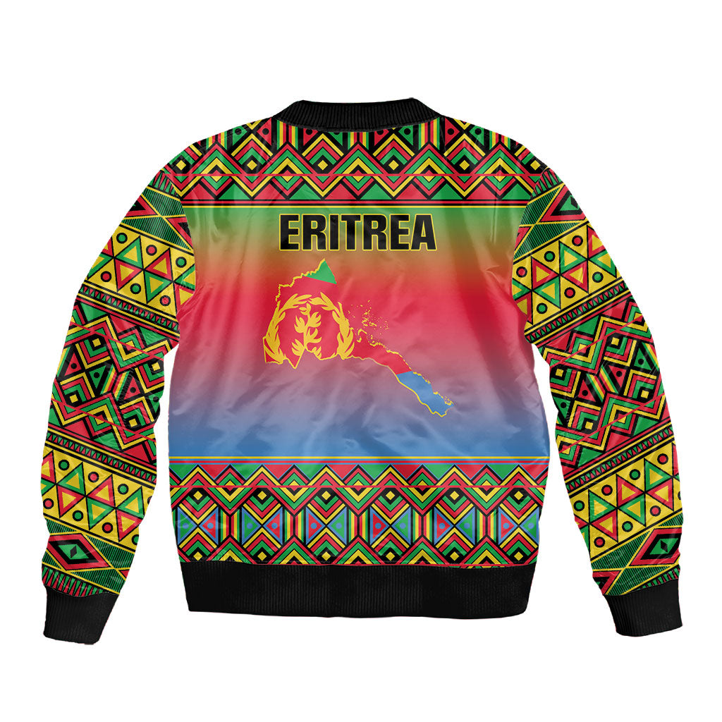 Eritrea 35 Years Of Independence Sleeve Zip Bomber Jacket 1991-2026 Freedom Legacy Pride