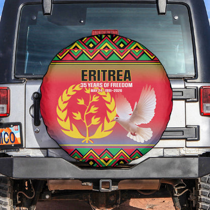 Eritrea 35 Years Of Independence Spare Tire Cover 1991-2026 Freedom Legacy Pride