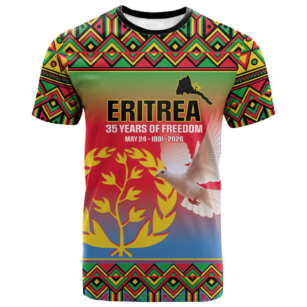 Eritrea 35 Years Of Independence T shirt 1991-2026 Freedom Legacy Pride
