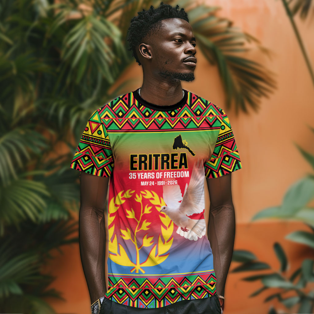 Eritrea 35 Years Of Independence T shirt 1991-2026 Freedom Legacy Pride