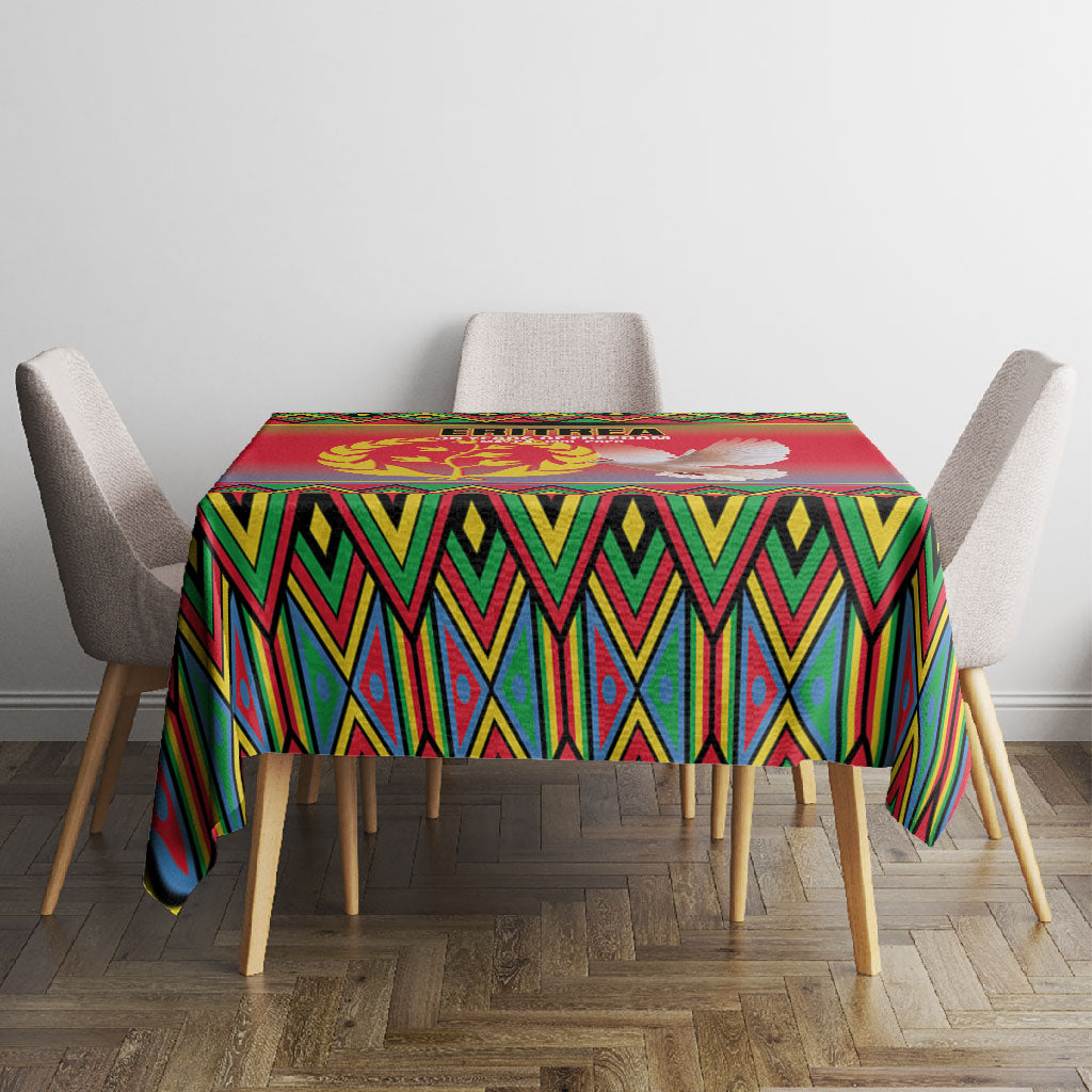 Eritrea 35 Years Of Independence Tablecloth 1991-2026 Freedom Legacy Pride