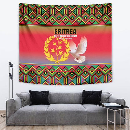 Eritrea 35 Years Of Independence Tapestry 1991-2026 Freedom Legacy Pride