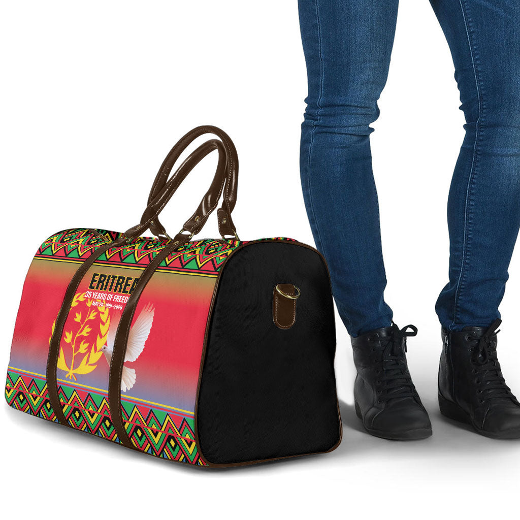 Eritrea 35 Years Of Independence Travel Bag 1991-2026 Freedom Legacy Pride