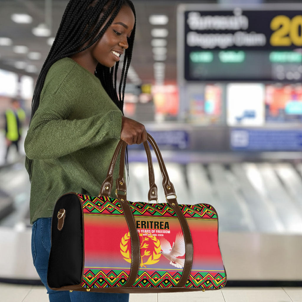 Eritrea 35 Years Of Independence Travel Bag 1991-2026 Freedom Legacy Pride