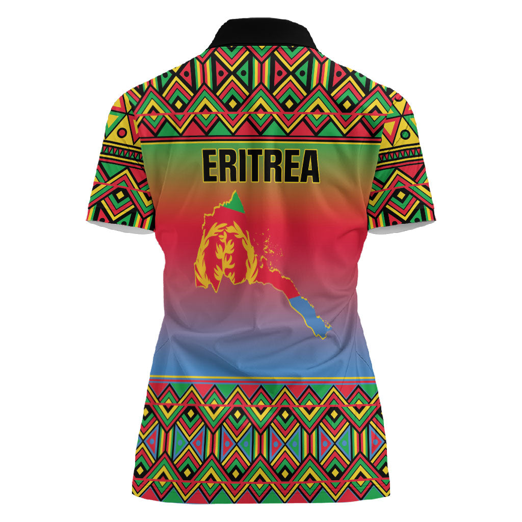 Eritrea 35 Years Of Independence Women Polo Shirt 1991-2026 Freedom Legacy Pride