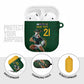 South Africa Rugby Custom AirPods Case Glory Be To Springboks