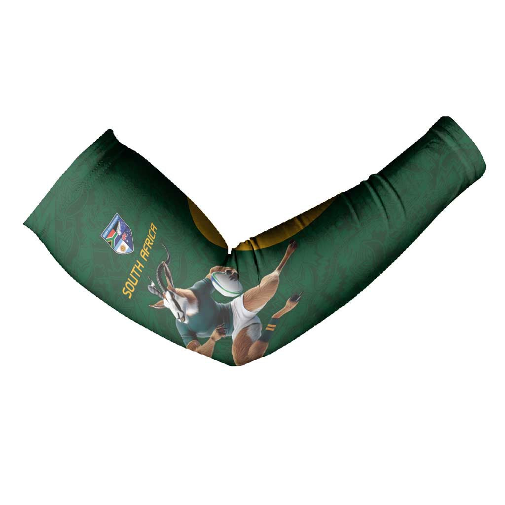 South Africa Rugby Custom Arm Sleeves Glory Be To Springboks