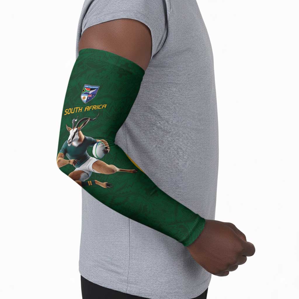 South Africa Rugby Custom Arm Sleeves Glory Be To Springboks