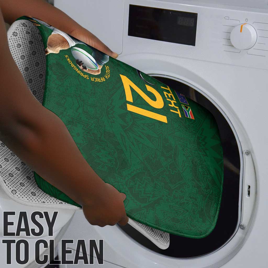 South Africa Rugby Custom Bathroom Set Glory Be To Springboks