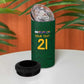 South Africa Rugby Custom 4 in 1 Can Cooler Tumbler Glory Be To Springboks - African Pride