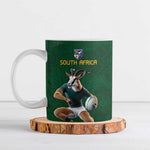 South Africa Rugby Custom Ceramic Mug Glory Be To Springboks