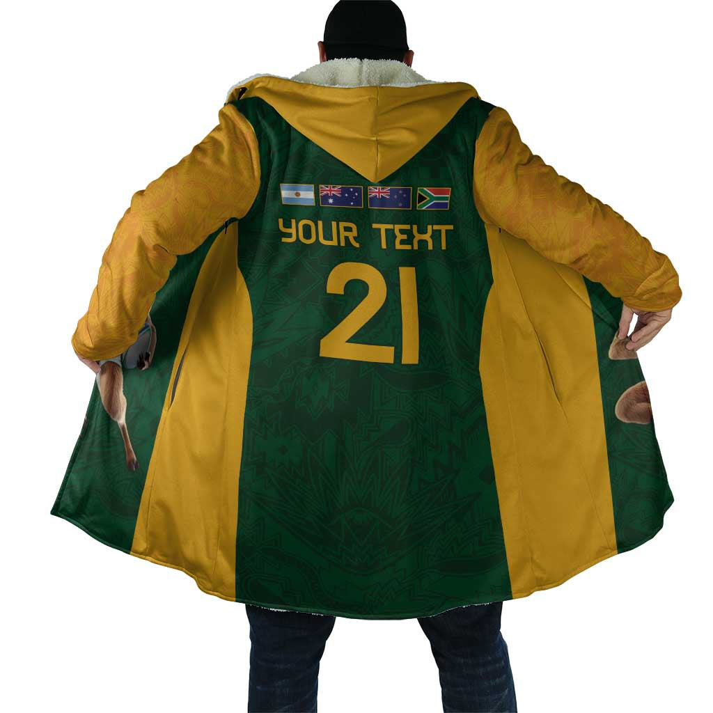 South Africa Rugby Custom Cloak Glory Be To Springboks