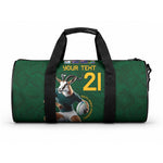 South Africa Rugby Custom Duffle Bag Glory Be To Springboks