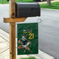 South Africa Rugby Custom Garden Flag Glory Be To Springboks - African Pride