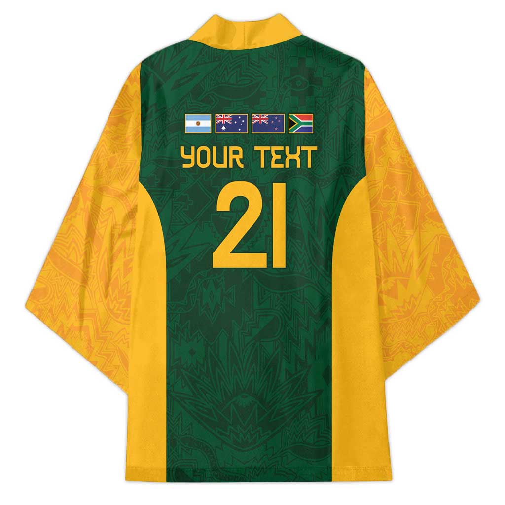 South Africa Rugby Custom Kimono Glory Be To Springboks