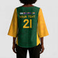 South Africa Rugby Custom Kimono Sleeve Blouse Glory Be To Springboks