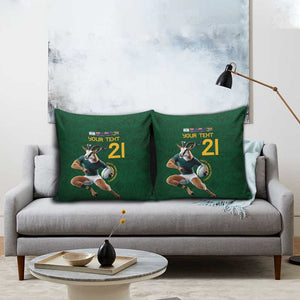 South Africa Rugby Custom Pillow Cover Glory Be To Springboks